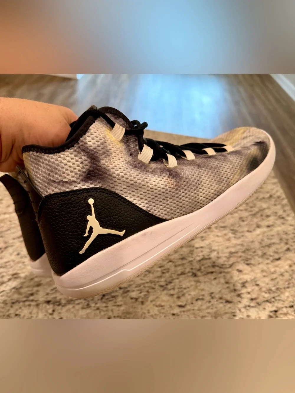 Nike Air Jordan Reveal Black White Basketball Shoes Mens Size 13 834229-011